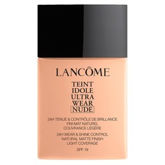 Teint Idole Ultra Wear Nude Тональный флюид с невесомым матовым покрытием Beige Albatre Lancome