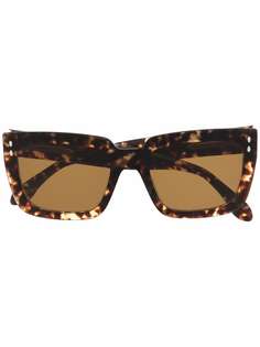 Isabel Marant Eyewear солнцезащитные очки в оправе кошачий глаз черепаховой расцветки