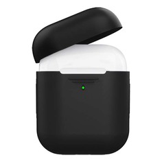 Чехол для AirPods Deppa черный (47005) черный (47005)