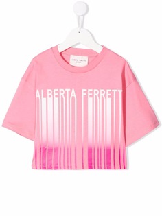 Alberta Ferretti Kids футболка с логотипом