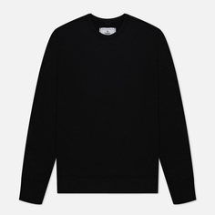 Мужская толстовка Reigning Champ Crew Neck Midweight Twill Terry, цвет чёрный