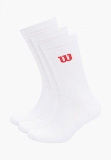 Носки 3 пары Wilson M CREW SOCK 3PR/PK