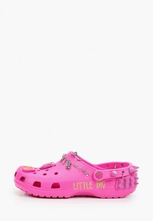 Сабо Crocs Little Big X Crocs Classic Pink Clog