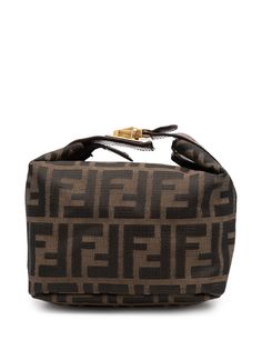 Fendi Pre-Owned косметичка с узором Zucca