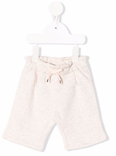 Chloé Kids шорты прямого кроя с кулиской