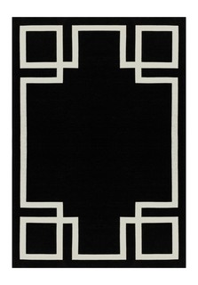 Ковер hampton (carpet decor) черный 300x200 см.