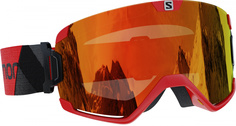 Маска Salomon 20-21 Cosmic Red/Univ. Mid Red