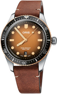Швейцарские мужские часы в коллекции Divers Мужские часы Oris 733-7707-43-56LS