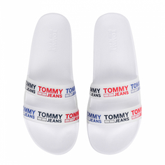 Женские сланцы Double Strap Pool Slide Tommy Jeans