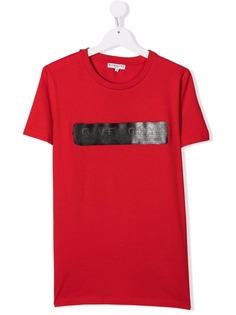 Givenchy Kids футболка с тисненым логотипом
