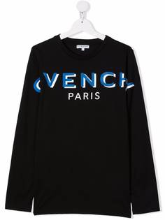 Givenchy Kids футболка с логотипом