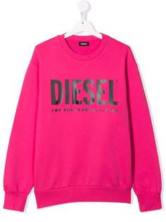 Diesel Kids толстовка с логотипом