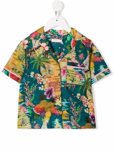ZIMMERMANN Kids гавайская рубашка с принтом