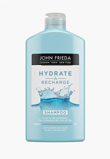 Шампунь John Frieda Увлажняющий для сухих, ослабленных и поврежденных волос серии «HYDRATE&RECHARGE», 250 мл