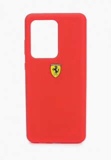 Чехол для телефона Ferrari Galaxy S20 Ultra, On-Track Silicone case Red