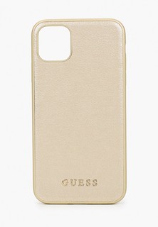 Чехол для iPhone Guess 11 Pro Max, Iridescent PU Gold