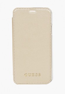 Чехол для iPhone Guess X / XS, Iridescent Booktype PU Gold