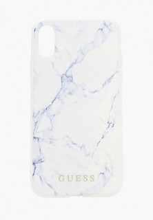 Чехол для iPhone Guess XR, Marble Design PC/TPU White