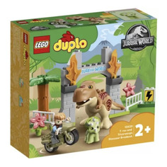 Конструктор Lego Duplo Побег динозавров: тираннозавр и трицератопс, 10939