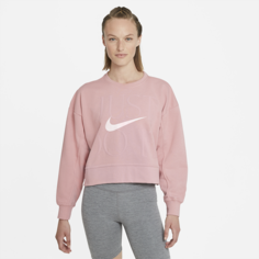 Женский свитшот для тренинга Nike Dri-FIT Get Fit - Розовый