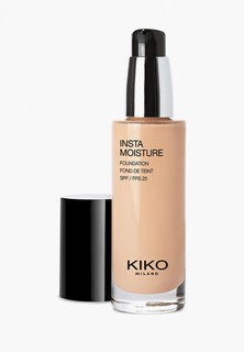 Тональный флюид Kiko Milano увлажняющий, с сияющим эффектом