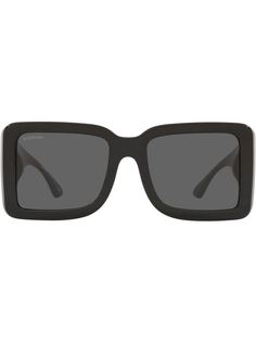 Burberry Eyewear массивные солнцезащитные очки в квадратной оправе