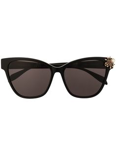 Alexander McQueen Eyewear солнцезащитные очки в оправе кошачий глаз