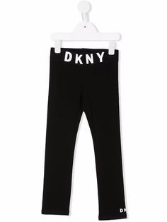 Dkny Kids легинсы с логотипом