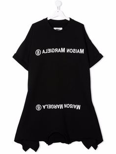 MM6 Maison Margiela Kids платье-футболка с логотипом