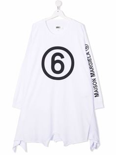 MM6 Maison Margiela Kids платье-футболка с логотипом