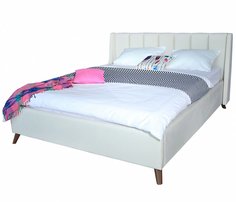 Мягкая кровать Betsi 1600, П/М, ткань, Бежевый Bravo