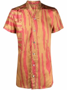 Rick Owens рубашка Golf с абстрактным принтом