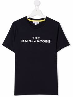 The Marc Jacobs Kids футболка из органического хлопка с логотипом