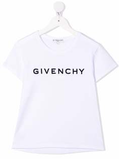 Givenchy Kids футболка с логотипом