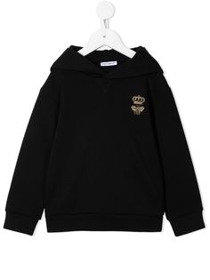 Dolce & Gabbana Kids худи с вышитым логотипом