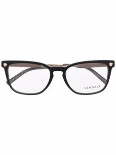 Versace Eyewear очки с декором Medusa