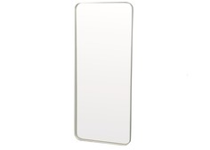 Настенное зеркало кира (simple mirror) белый 60x140x4 см.