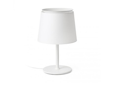 Настольная лампа savoy (faro) белый 32x51x32 см.