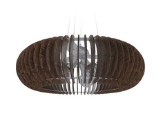 Потолочный светильник galactic sputnik ceiling lamp s (woodled) коричневый 22 см.