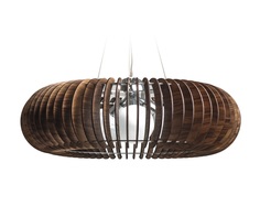 Потолочный светильник galactic sputnik ceiling lamp l (woodled) коричневый 22 см.