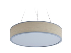 Потолочный светильник galactic jupiter chandelier l (woodled) бежевый 11 см.