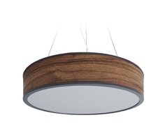 Потолочный светильник galactic jupiter chandelier l (woodled) коричневый 11 см.