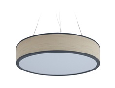 Потолочный светильник galactic jupiter chandelier l (woodled) бежевый 11 см.