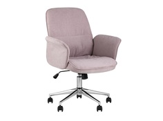 Стул офисный simona (stool group) розовый 64x96x62 см.