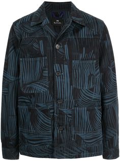 PS Paul Smith куртка-рубашка Twisted Stripe