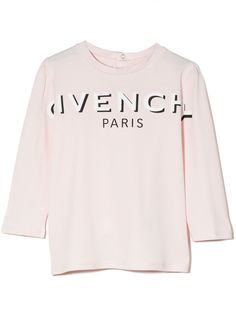 Givenchy Kids футболка с длинными рукавами и логотипом