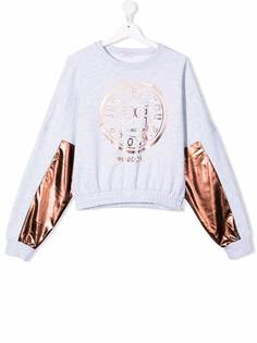 Pinko Kids толстовка с логотипом