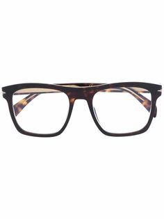 Eyewear by David Beckham очки в квадратной оправе черепаховой расцветки