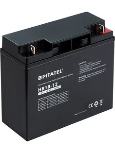 Аккумулятор Pitatel для ИБП Pitatel HR18-12, 12V 18Ah (черный)