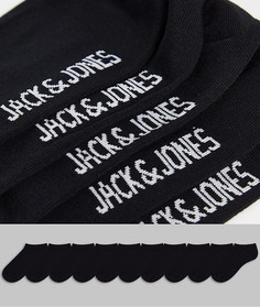 Набор из 10 пар черных носков Jack & Jones-Черный цвет